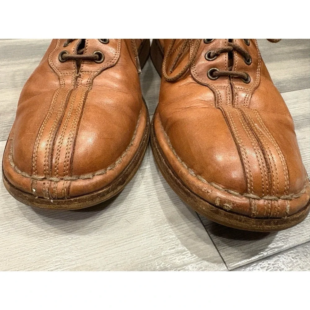 Allen Edmonds Leeds 2.0 Dress Shoes Brown Leather Mens Size 11.5